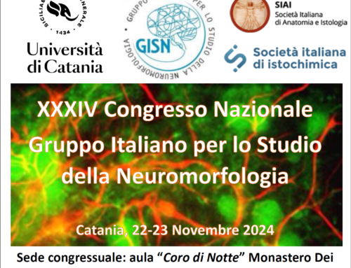 XXXIV Congresso Nazionale Gruppo Italiano Per Lo Studio Della Neuromorfologia